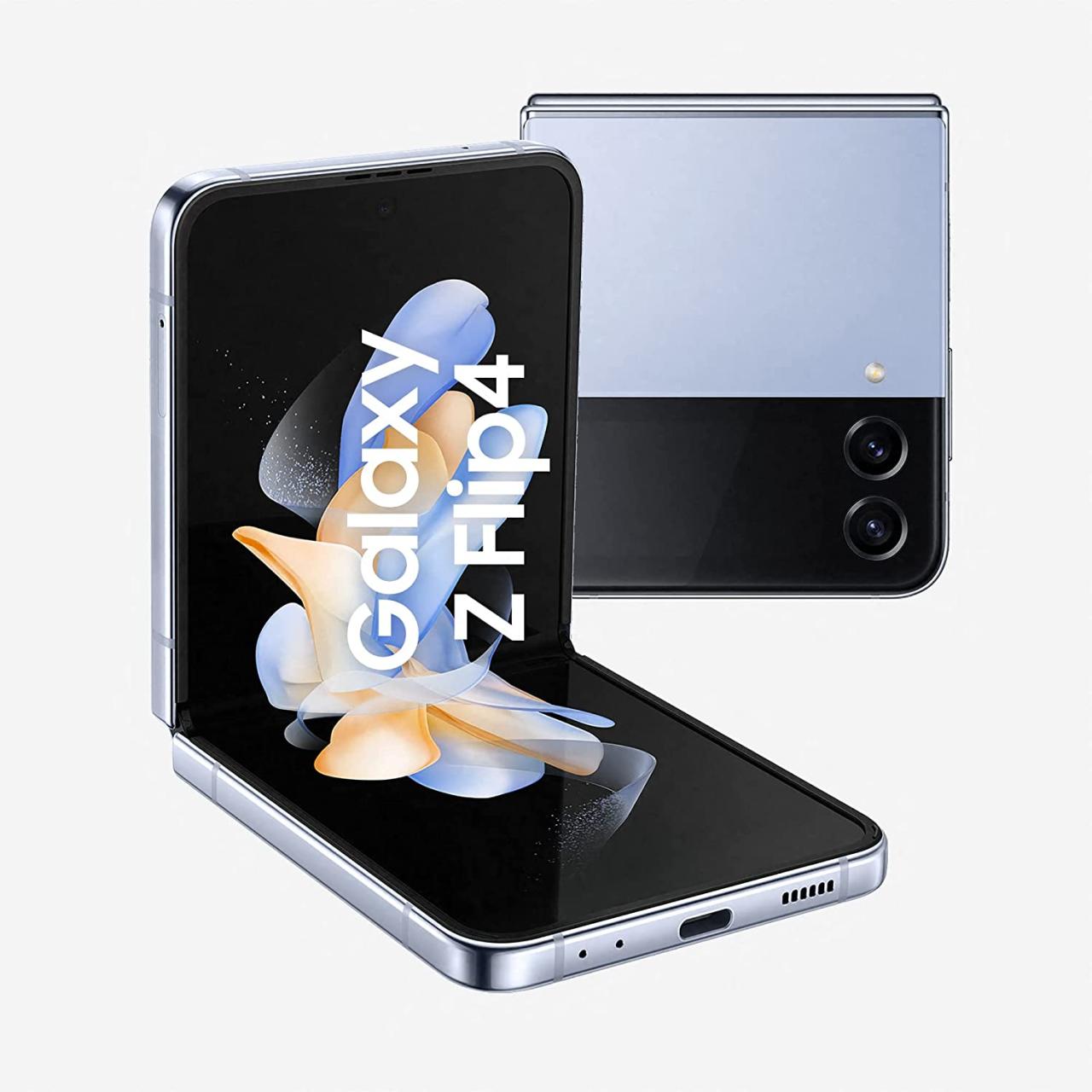 Samsung Galaxy Z Flip 4 (F7210) (128GB+8GB, Blue) - Tech Cart Samsung galaxy 10 lite